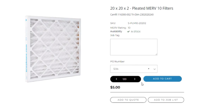 Batch ordering