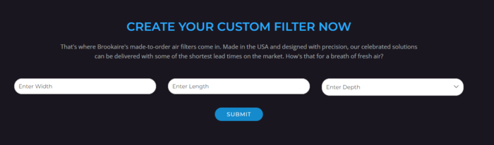 Custom filters