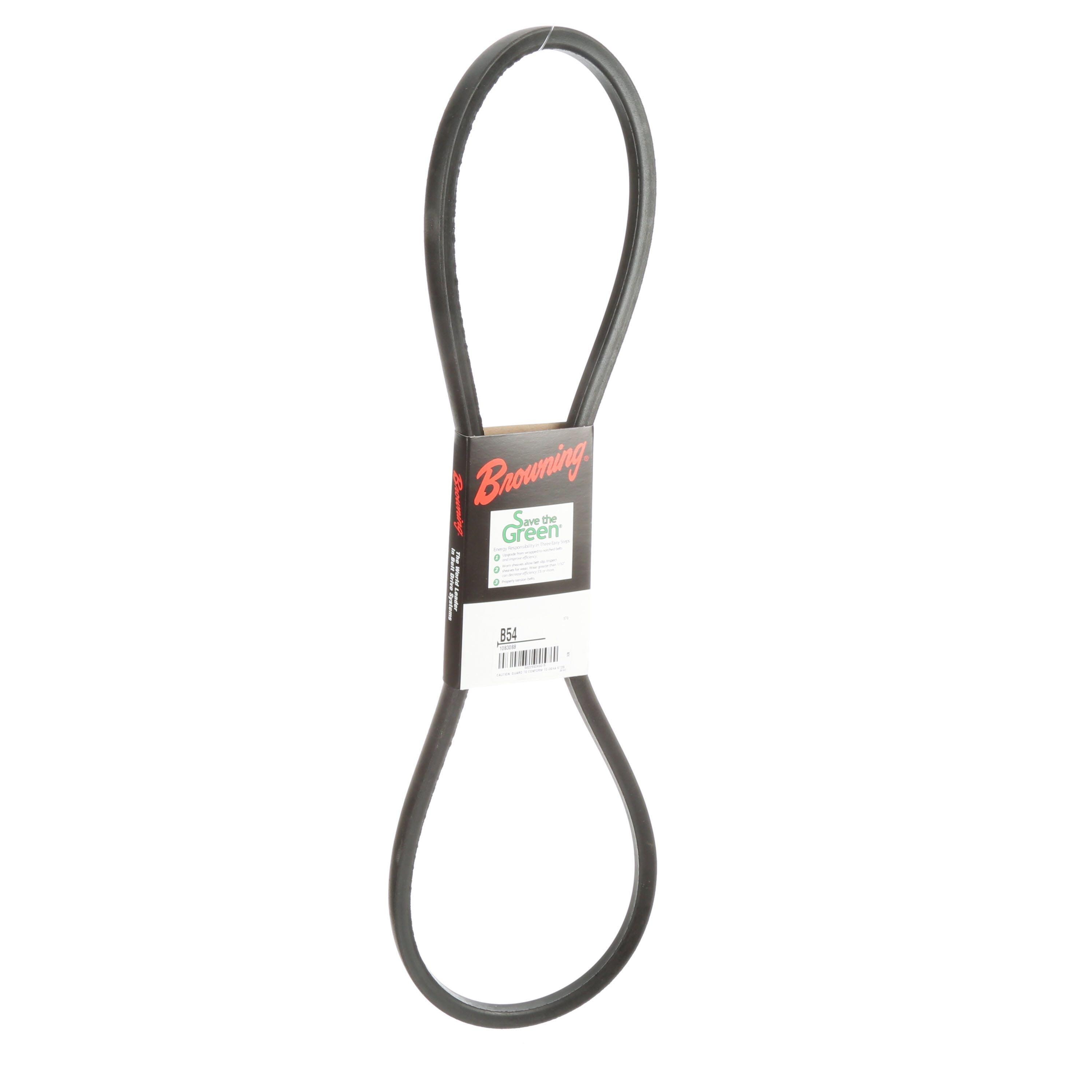 D&D DURA-PRIME Standard V-Belt A-B54 – B/5L 21/32 X 57in OC, Industrial Replacement Belt, D&D PowerDrive