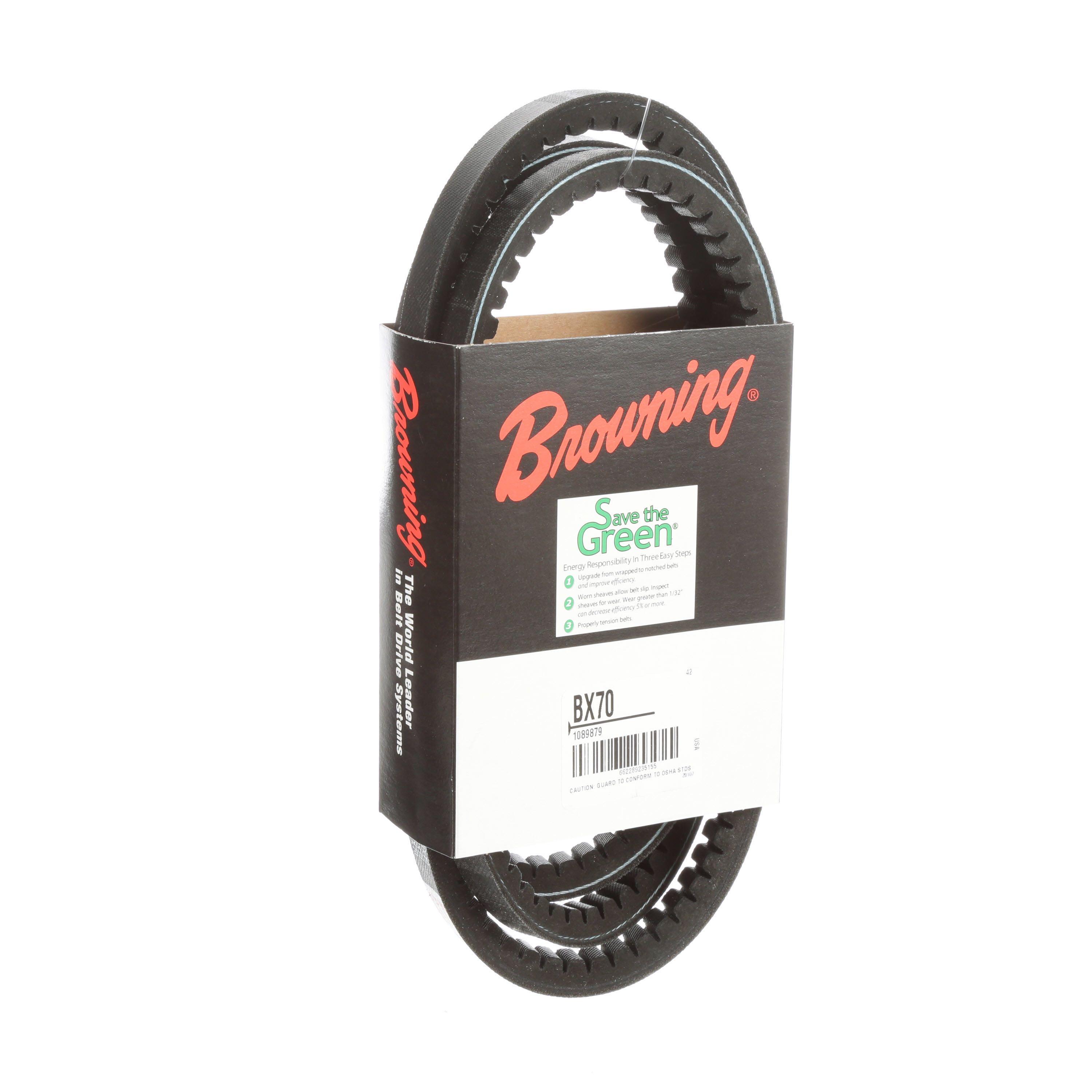 thumbnail image 2 of Ajanta Industrial B-170 Power Drive V-Belt – 5/8" Top Width X 173" Length, Polyester Cord 2 of 4