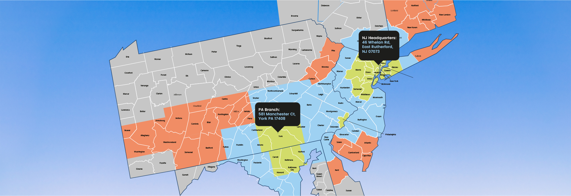 Delivery Map
