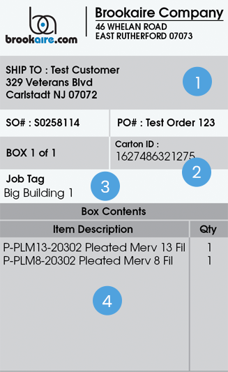 Job Tagging Label